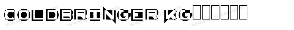 Coldbringer KG字体转换